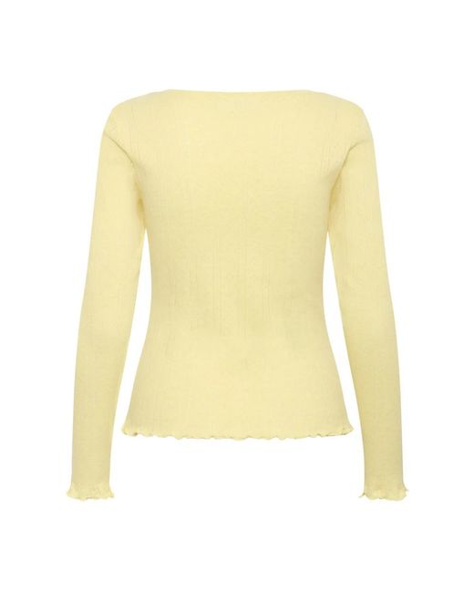 Cardigans Saint Tropez de color Yellow