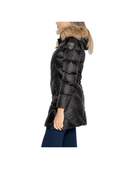 Blauer Jassen ,Zwart ,Zwarte Hooded Ritsjas Voor Vrouwen in het Black