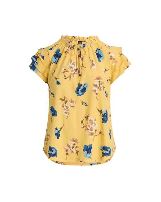 Ralph Lauren Yellow Blouses