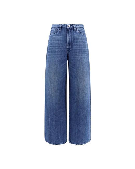3x1 Blue Wide Jeans