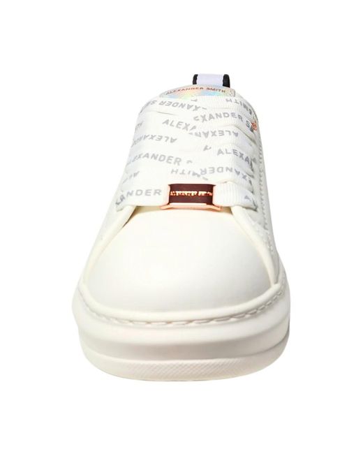 Alexander Smith White Sneakers