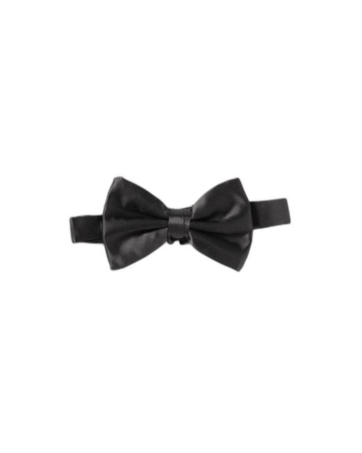 Emporio Armani Black Bow Ties for men