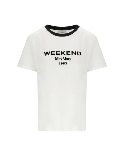Weekend by Maxmara White T-Shirts