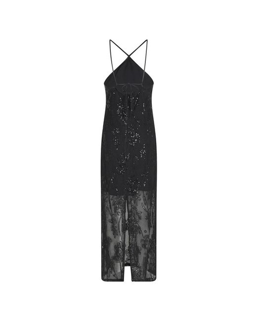 Isabelle Blanche Black Maxi Dresses