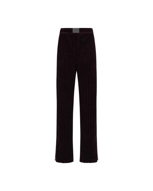 Acne Wide Broeken in het Black voor heren