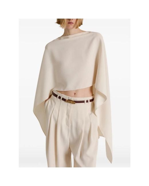 Capes Alberta Ferretti de color Natural