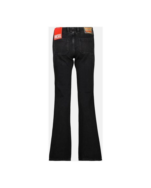 DIESEL Flared Jeans in het Black