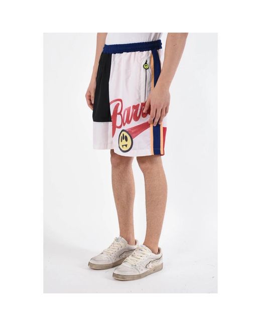 Barrow Red Casual Shorts for men
