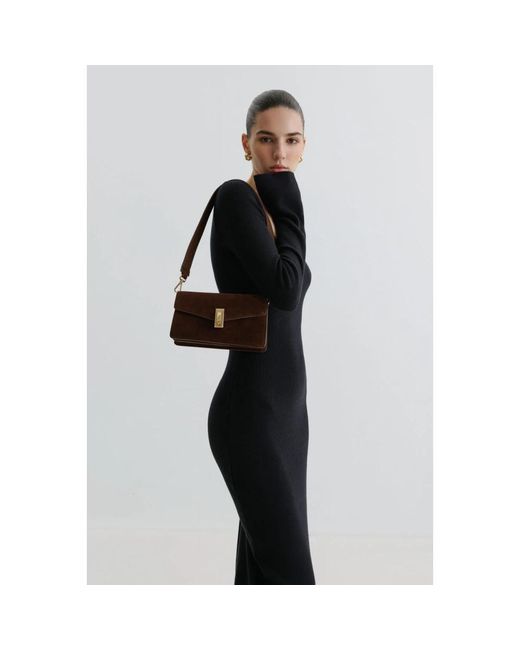 ESTRO Brown Shoulder Bags