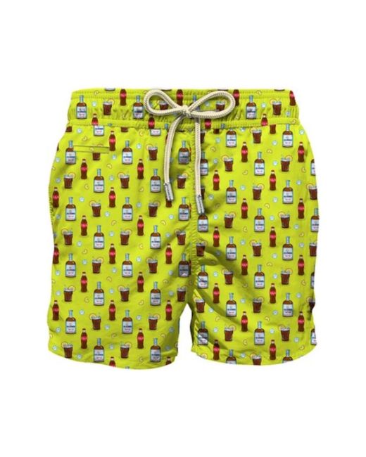 Beachwear di Mc2 Saint Barth in Yellow da Uomo