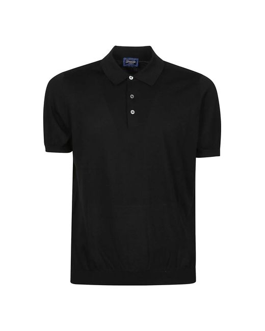 Drumohr Polo Hemden in het Black voor heren