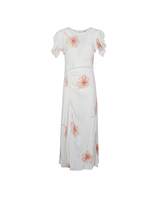 Mar De Margaritas White Midi Dresses