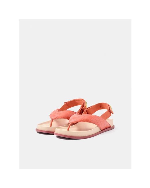 HOFF Pink Flat Sandals
