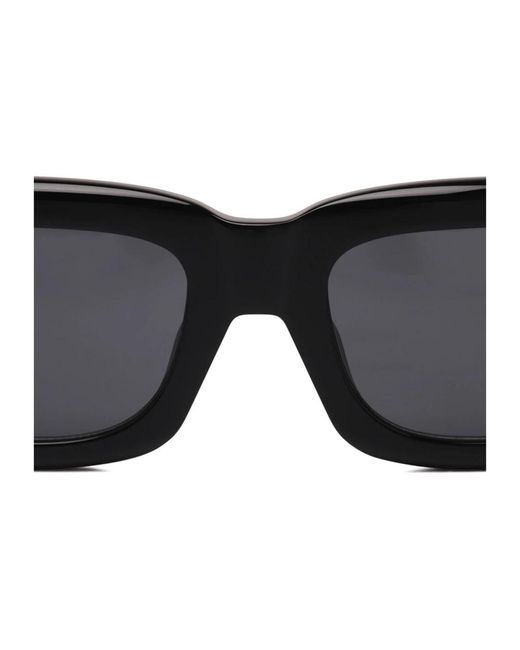 Sunglasses The Attico de color Black