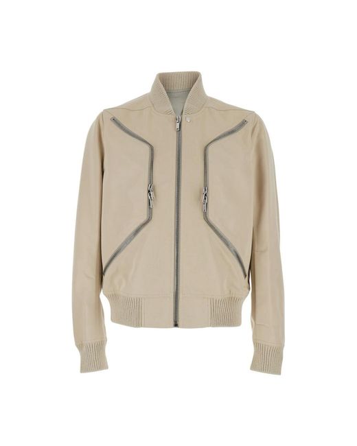 Rick Owens Natural Bomber Jackets for men