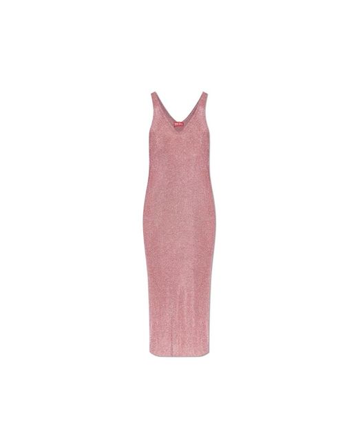 DIESEL Pink Midi Dresses