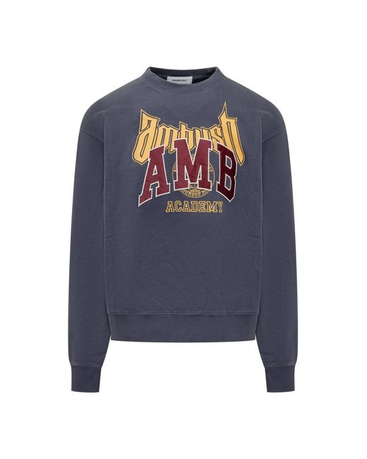 Ambush Graphic Sweatshirt in het Blue voor heren