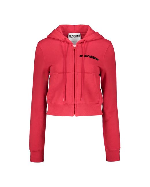 Moschino Zip-Throughs in het Red
