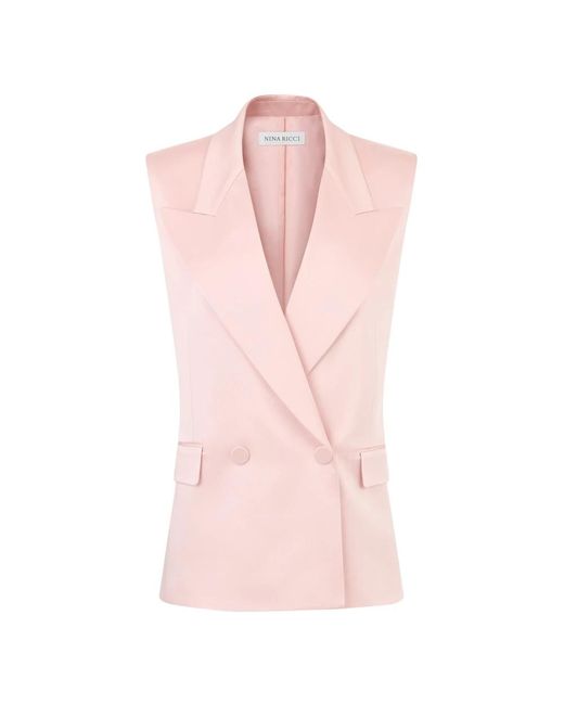 Nina Ricci Vests in het Pink