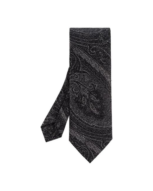 Etro Black Ties for men