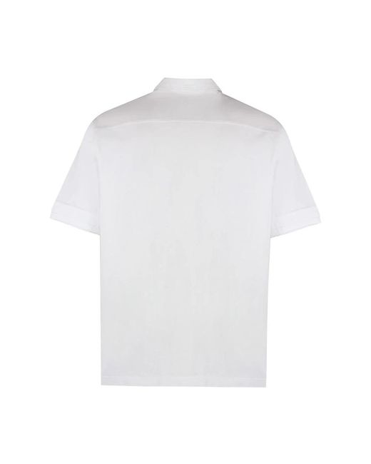 Roberto Collina White Polo Shirts for men