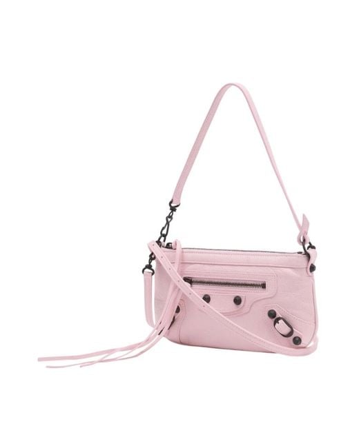 Balenciaga Pink Shoulder Bags