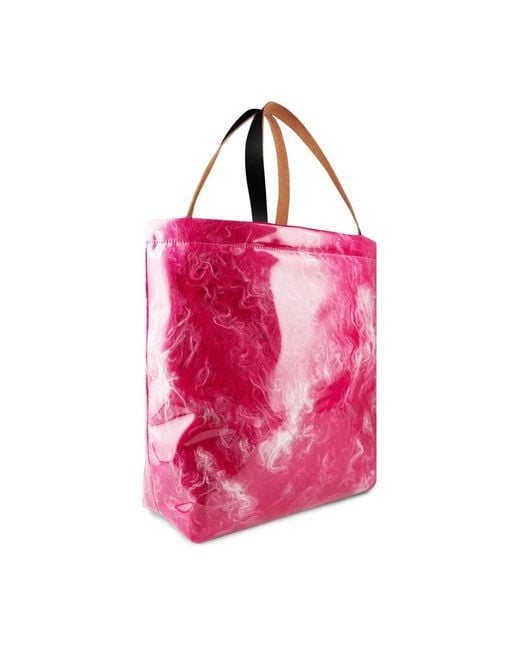 Marni Pink Tote Bags
