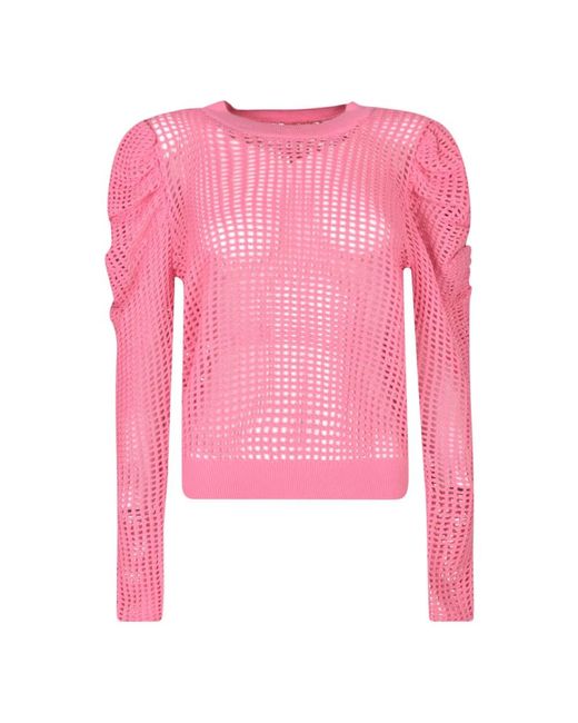 Ulla Johnson Pink Round-Neck Knitwear