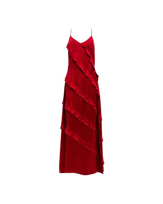 Twinset Red Maxi Dresses
