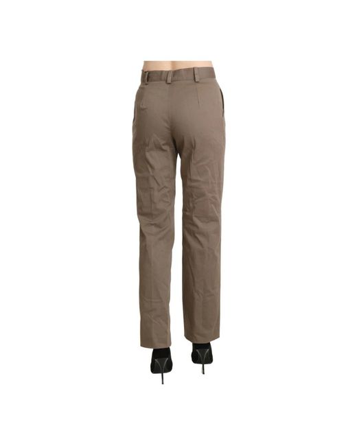 Bencivenga Straight Trousers in het Brown