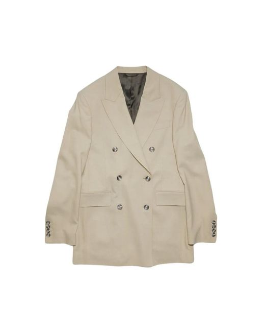 Acne Blazers in het Natural
