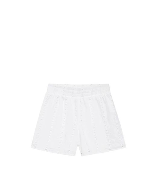 Anine Bing White Shorts