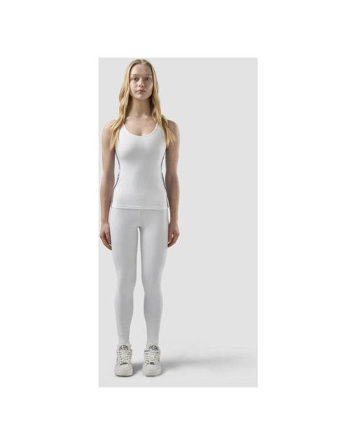 Gcds White Sleeveless Tops