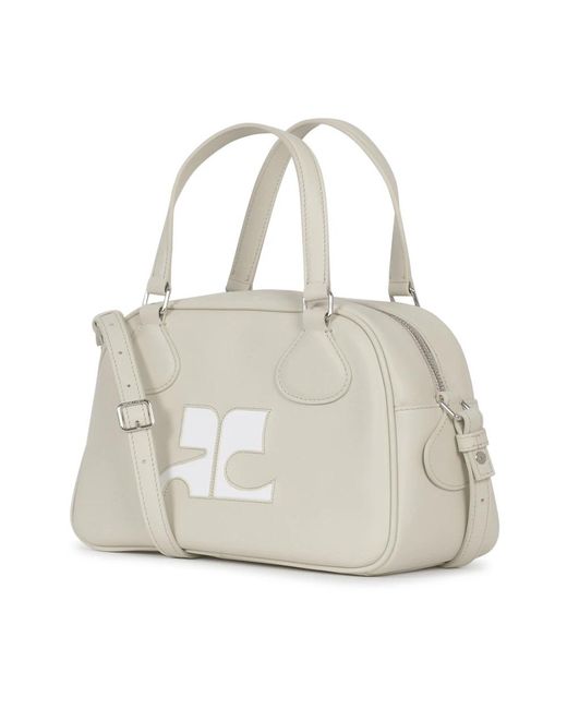 Courreges Gray Cross Body Bags