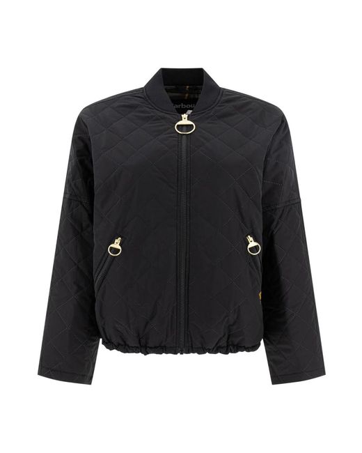 Barbour Bomber Jackets in het Black