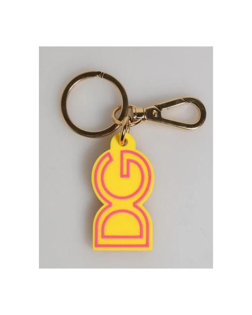 Keyrings Dolce & Gabbana en coloris Metallic