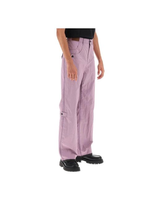 ANDERSSON BELL Wide trousers in Purple für Herren