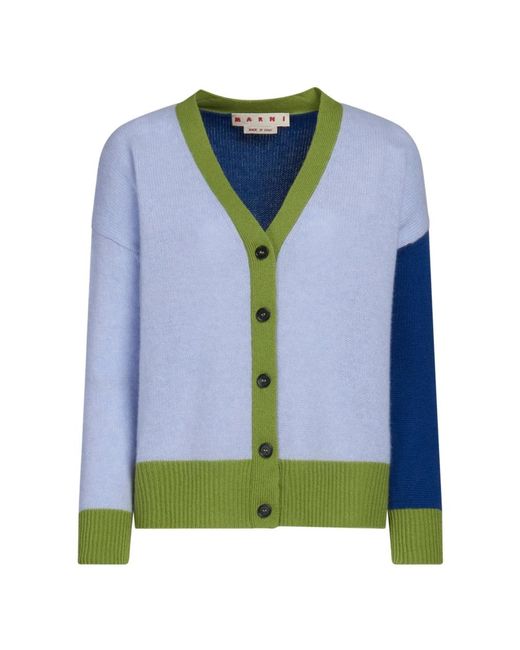 Knitwear > cashmere knitwear Marni en coloris Blue