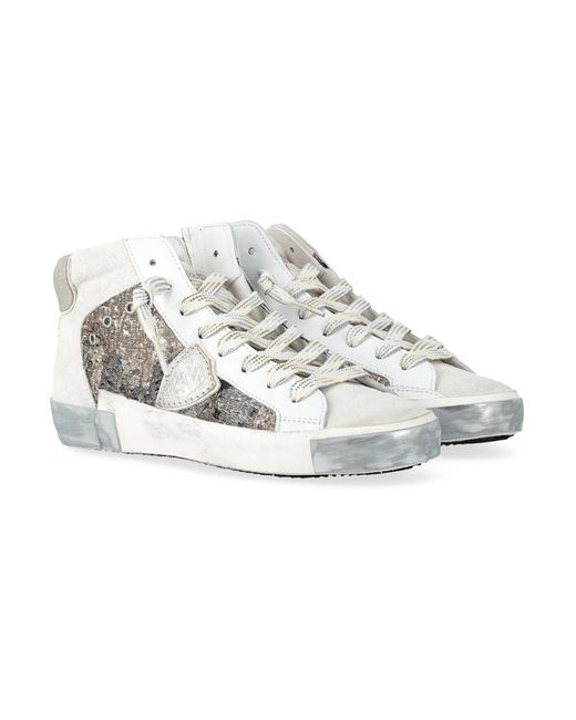 Philippe Model Gray Sneakers