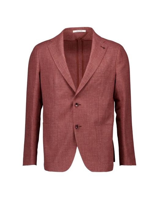 Tagliatore Jassen ,Rood ,Blazer in het Red voor heren