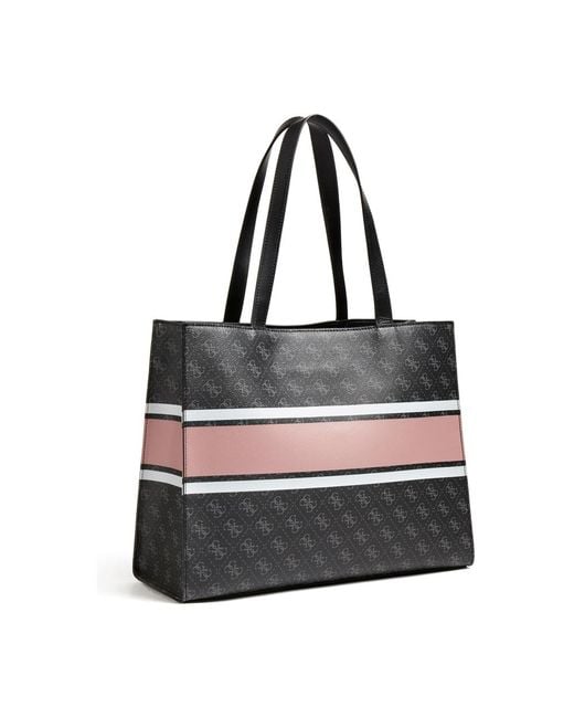 Shopper Monique 4G Logo bag Negro Guess de color Negro Lyst