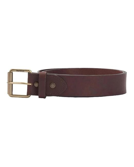 Barbour Brown Belts for men