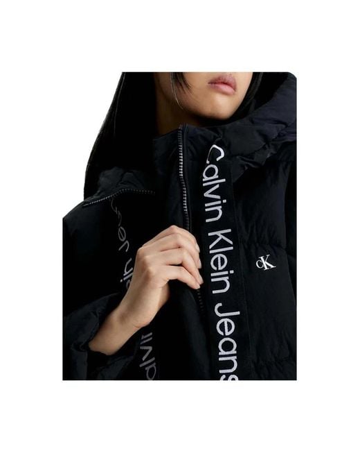 Calvin Klein Black Down Jackets