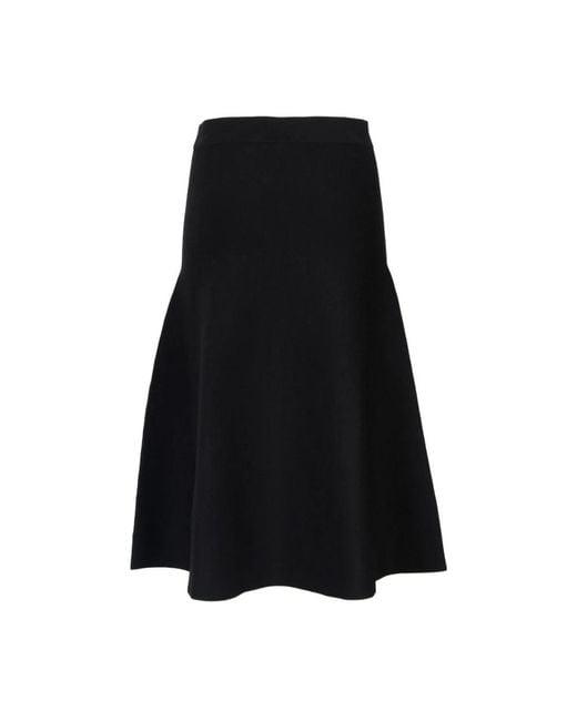 Max Mara Black Midi Skirts
