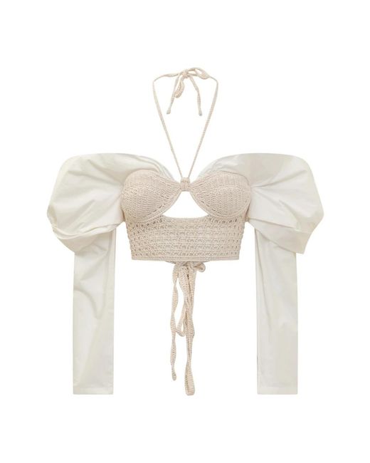 The Mannei White Blouses
