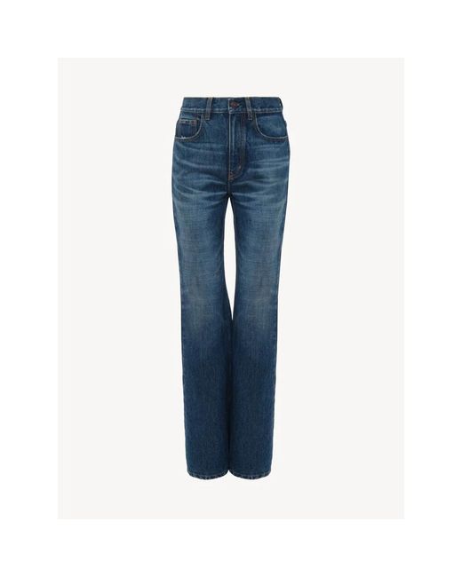 Chloé Flared Jeans in het Blue