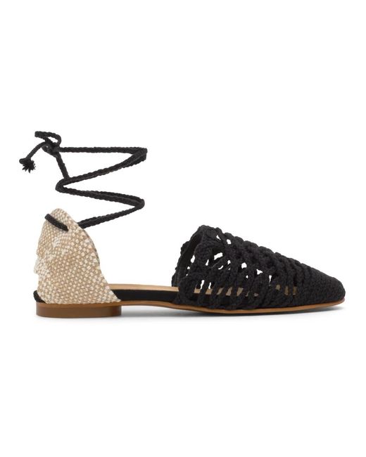 Castaner Black Genoveva/278 Flache Espadrilles Für Frauen