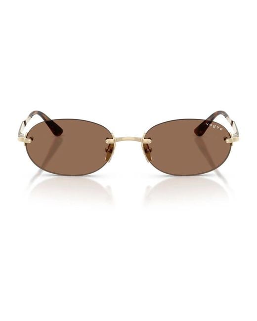 Vogue Brown Sunglasses