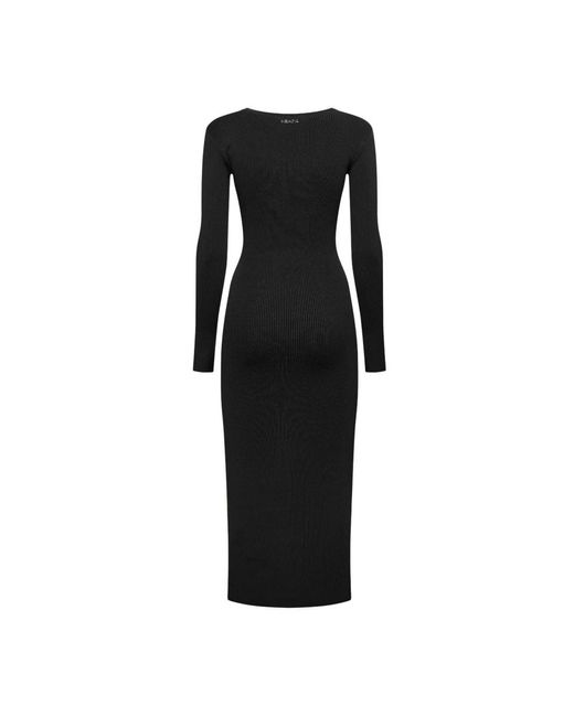 Maxi Dresses Silvian Heach de color Black