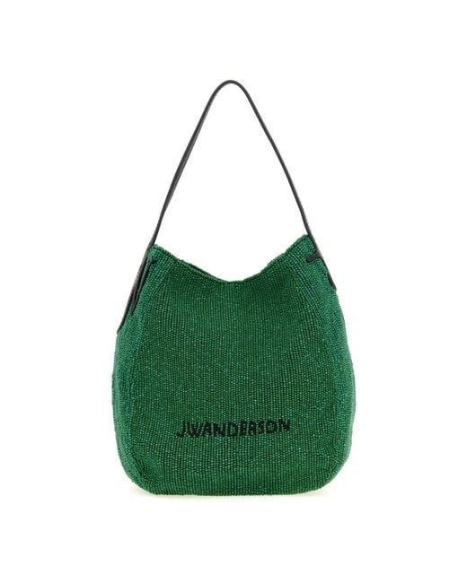 J.W. Anderson Green Shoulder Bags